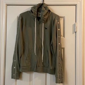 Pink Sweatpant and Zip up Jacket